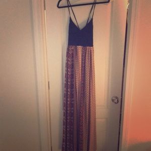 She and Sky Maxi dress